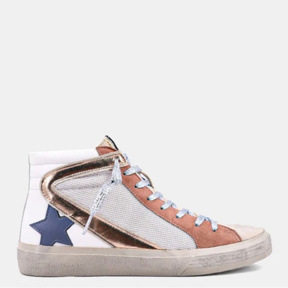 SHU SHOP HIGH TOP RUNNERS SZ 10 - Picture 1 of 4